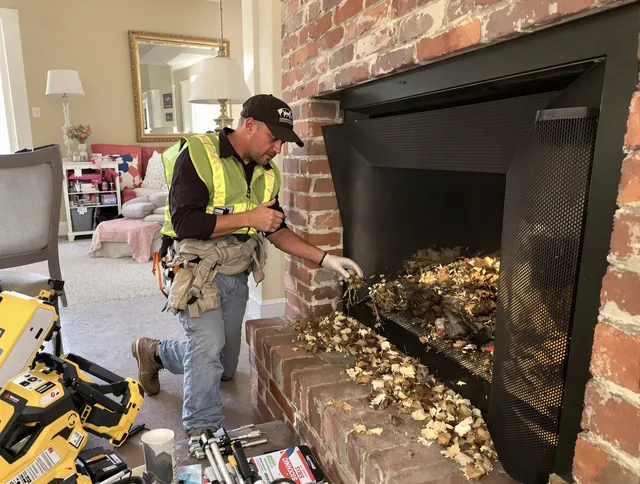Safe screening installation by Central Falls Chimney Sweep in Central Falls, RI