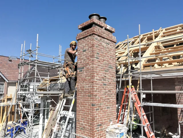 New chimney installation completed by Central Falls Chimney Sweep in Central Falls, RI
