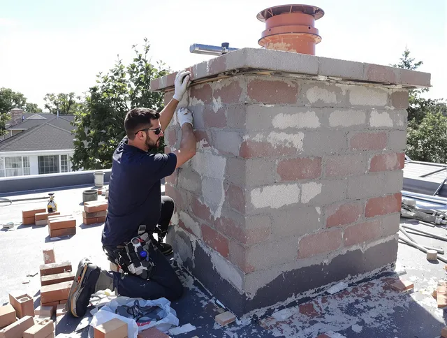 Advanced chimney repair process by Central Falls Chimney Sweep in Central Falls, RI