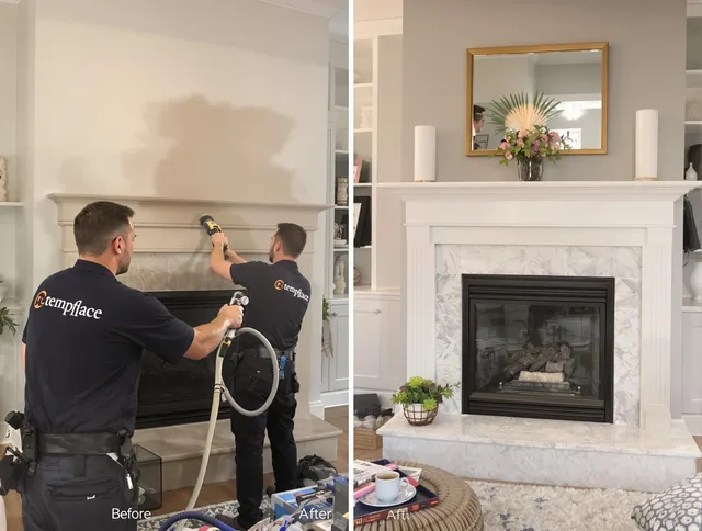 Professional soot removal by Central Falls Chimney Sweep team in Central Falls, RI